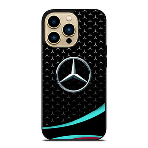 MERCEDES BENZ PATTERN LOGO iPhone 14 Pro Case Cover MERCEDES BENZ PATTERN LOGO iPhone 14 Pro Case Cover