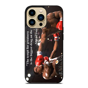 MIKE TYSON QUOTE iPhone 14 Pro Case Cover