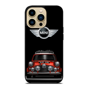MINI COOPER CAR RETRO iPhone 14 Pro Case Cover MINI COOPER CAR RETRO iPhone 14 Pro Case Cover