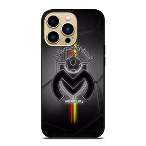 MONARCAS MORELIA BLACK LOGO iPhone 14 Pro Case Cover MONARCAS MORELIA BLACK LOGO iPhone 14 Pro Case Cover