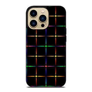 NEON DIAMONDS PATTERN iPhone 14 Pro Case Cover NEON DIAMONDS PATTERN iPhone 14 Pro Case Cover