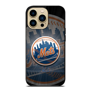 NEW YORK METS MLB LOGO iPhone 14 Pro Case Cover