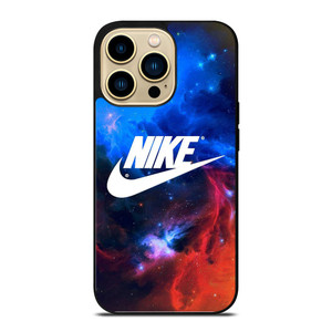 NIKE LOGO NEBULA iPhone 14 Pro Case Cover