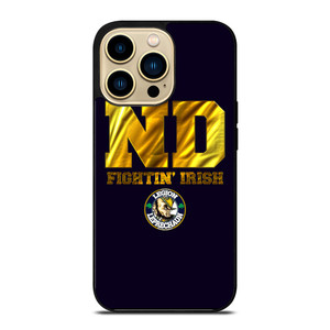 NOTRE DAME ND FIGHTING IRISH iPhone 14 Pro Case Cover