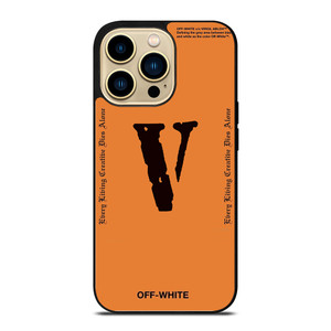 OFF WHITE V LONE LOGO iPhone 14 Pro Case Cover OFF WHITE V LONE LOGO iPhone 14 Pro Case Cover