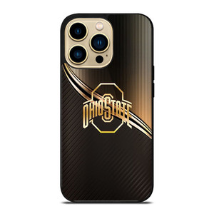 OHIO STATE FOOTBALL GOLD LOGO iPhone 14 Pro Case Cover OHIO STATE FOOTBALL GOLD LOGO iPhone 14 Pro Case Cover