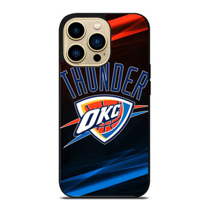 OKLAHOMA CITY THUNDER LOGO iPhone 14 Pro Case Cover