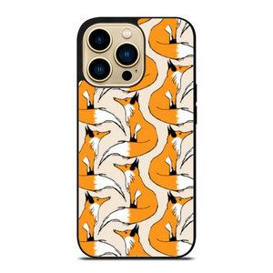 ORANGE FOX PATTERN iPhone 14 Pro Case Cover ORANGE FOX PATTERN iPhone 14 Pro Case Cover