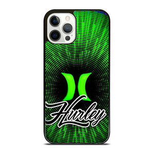 HURLEY LOGO GREEN iPhone 12 Pro Case Cover HURLEY LOGO GREEN iPhone 12 Pro Case Cover