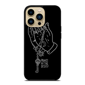 PANIC AT THE DISCO BLACK LOGO iPhone 14 Pro Case Cover PANIC AT THE DISCO BLACK LOGO iPhone 14 Pro Case Cover