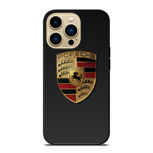 PORSCHE LOGO CARBON iPhone 14 Pro Case Cover PORSCHE LOGO CARBON iPhone 14 Pro Case Cover
