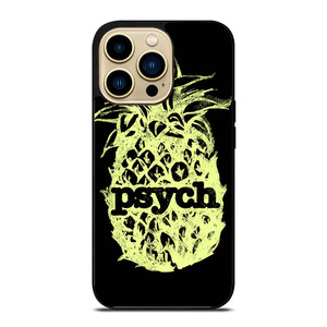 PSYCH PINEAPPLE VINTAGE iPhone 14 Pro Case Cover PSYCH PINEAPPLE VINTAGE iPhone 14 Pro Case Cover