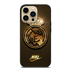 REAL MADRID GOLD LOGO iPhone 14 Pro Case Cover REAL MADRID GOLD LOGO iPhone 14 Pro Case Cover