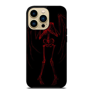 RED SKELETON HEARTBREAKING iPhone 14 Pro Case Cover RED SKELETON HEARTBREAKING iPhone 14 Pro Case Cover