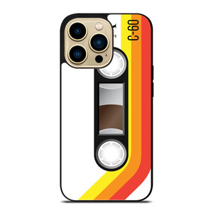 RETRO CASETTE TAPE iPhone 14 Pro Case Cover