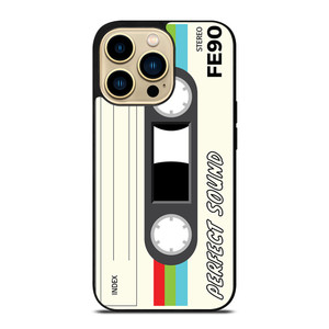 RETRO STEREO CASETTE TAPE iPhone 14 Pro Case Cover RETRO STEREO CASETTE TAPE iPhone 14 Pro Case Cover
