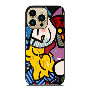 ROMERO BRITTO iPhone 14 Pro Case Cover ROMERO BRITTO iPhone 14 Pro Case Cover