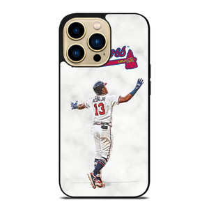 RONALD ACUNA JR MARBLE ATLANTA BRAVES iPhone 14 Pro Case Cover RONALD ACUNA JR MARBLE ATLANTA BRAVES iPhone 14 Pro Case Cover