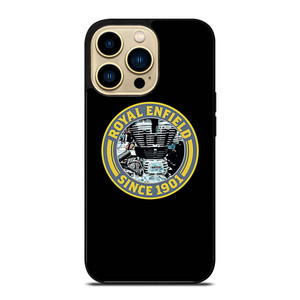 ROYAL ENFIELD ENGINE BADGE iPhone 14 Pro Case Cover