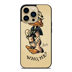 SAILOR JERRY DUCK TATTOO iPhone 14 Pro Case Cover