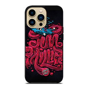SANTA CRUZ SKATEBOARDS CLIPART iPhone 14 Pro Case Cover