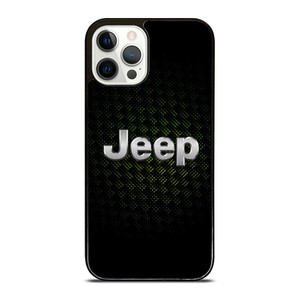 JEEP GREEN CARBON LOGO iPhone 12 Pro Case Cover JEEP GREEN CARBON LOGO iPhone 12 Pro Case Cover