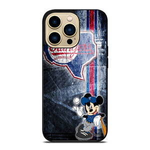 TEXAS RANGERS MICKEY MOUSE BASEBALL CLUB iPhone 14 Pro Case Cover TEXAS RANGERS MICKEY MOUSE BASEBALL CLUB iPhone 14 Pro Case Cover