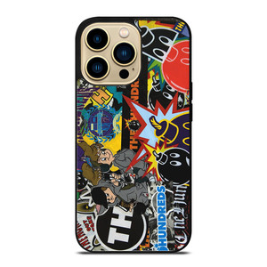 THE HUNDREDS BOMB COLLAGE iPhone 14 Pro Case Cover THE HUNDREDS BOMB COLLAGE iPhone 14 Pro Case Cover