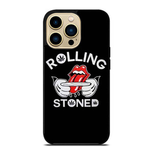 THE ROLLING STONES WEED LOGO iPhone 14 Pro Case Cover