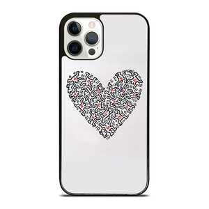KEITH HARING LOVE ICON iPhone 12 Pro Case Cover KEITH HARING LOVE ICON iPhone 12 Pro Case Cover