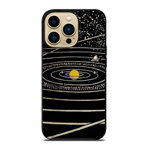 THE SOLAR SYSTEM HAND DRAWN iPhone 14 Pro Case Cover