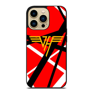 VAN HALLEN RED ABSTRACT LOGO iPhone 14 Pro Case Cover