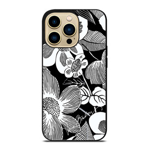 VERA BRADLEY WHITE BLOOMS iPhone 14 Pro Case Cover