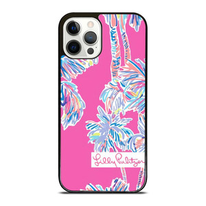 LILLY PULITZER PALM TREES iPhone 12 Pro Case Cover