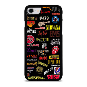 ALL CLASSIC ROCK BAND REVOLUTION LOGO iPhone SE 2022 Case Cover ALL CLASSIC ROCK BAND REVOLUTION LOGO iPhone SE 2022 Case Cover
