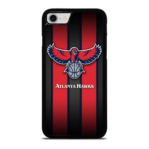 ATLANTA HAWKS STRIPE LOGO iPhone SE 2022 Case Cover