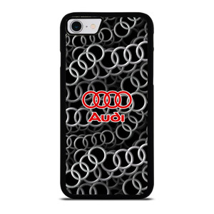 AUDI RING LOGO PATTERN iPhone SE 2022 Case Cover