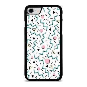 BACK TO 80S PATTERN iPhone SE 2022 Case Cover