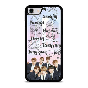 BANGTAN BOYS BTS SIGNATURE iPhone SE 2022 Case Cover
