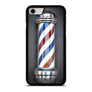 BARBER POLE HAIR CUT SYMBOL iPhone SE 2022 Case Cover