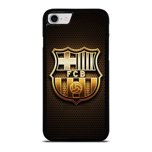 BARCELONA FC GOLD LOGO iPhone SE 2022 Case Cover
