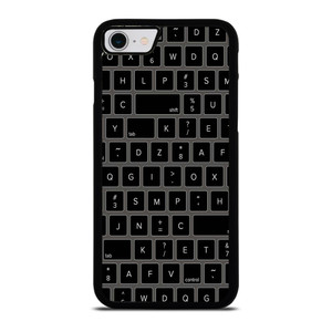 BLACK KEYBOARD PATTERN iPhone SE 2022 Case Cover BLACK KEYBOARD PATTERN iPhone SE 2022 Case Cover