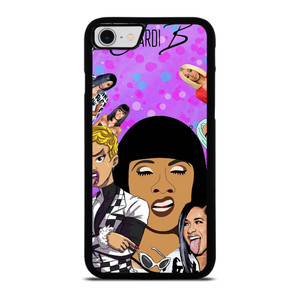 CARDI B CARTOON iPhone SE 2022 Case Cover