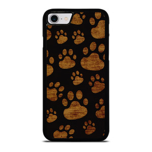 CAT FOOTPRINTS PATTERN iPhone SE 2022 Case Cover