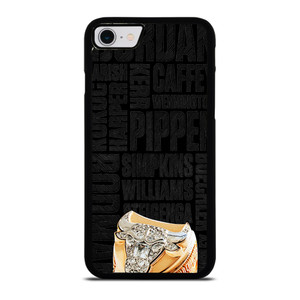 CHICAGO BULLS RING AND NAME iPhone SE 2022 Case Cover