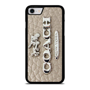 COACH LOGO GLOWING TEXTURE iPhone SE 2022 Case Cover