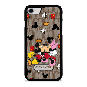 COACH MICKEY MINNIE MOUSE KISS iPhone SE 2022 Case Cover COACH MICKEY MINNIE MOUSE KISS iPhone SE 2022 Case Cover