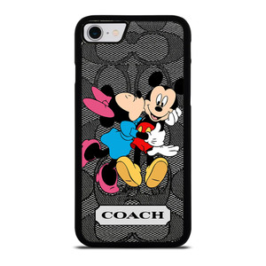 COACH MINNIE MICKEY MOUSE KISS iPhone SE 2022 Case Cover COACH MINNIE MICKEY MOUSE KISS iPhone SE 2022 Case Cover