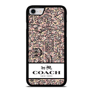 COACH NEW YORK ABSTRACK iPhone SE 2022 Case Cover