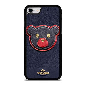 COACH NEW YORK BEAR iPhone SE 2022 Case Cover